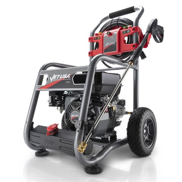 JET-USA 4800PSI Petrol Pressure Washer with 30m Hose