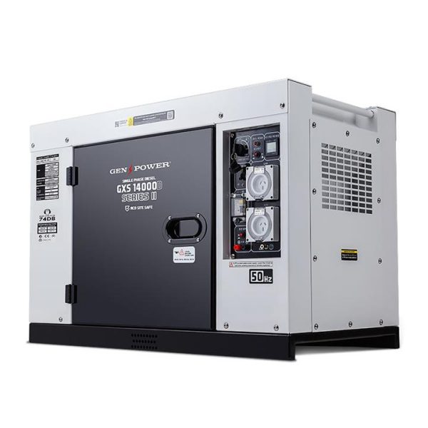 GENPOWER 6kW Diesel Generator Single Phase with RCD Switch