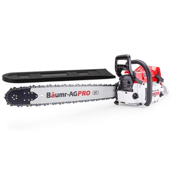 BAUMR-AG 24″ Petrol Chainsaw with E-Start & Top Handle