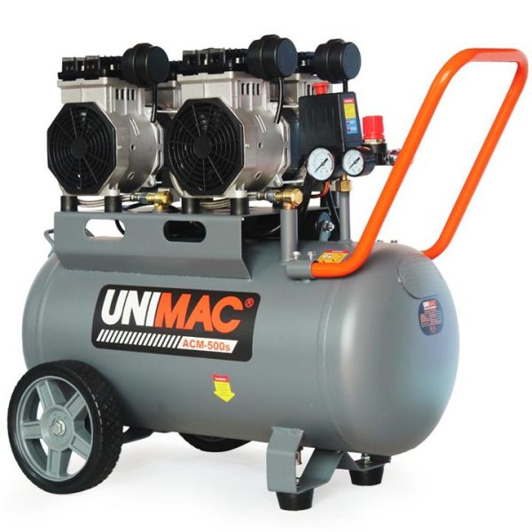 UNIMAC 50L 3.0HP Silent Oil-Free Air Compressor