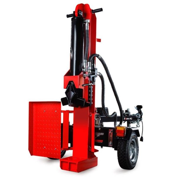 BAUMR-AG 65T Petrol Hydraulic Log Splitter with 4-Way Wedge