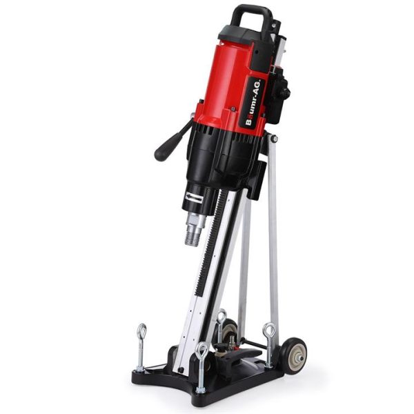 BAUMR-AG 3200W Core Drill with Wheeled Rig Stand