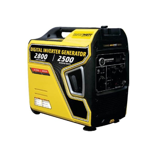 Maxwatt 2800W Petrol Inverter Generator with Electric Start